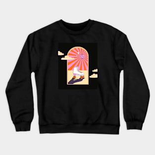 Roller Skates Crewneck Sweatshirt